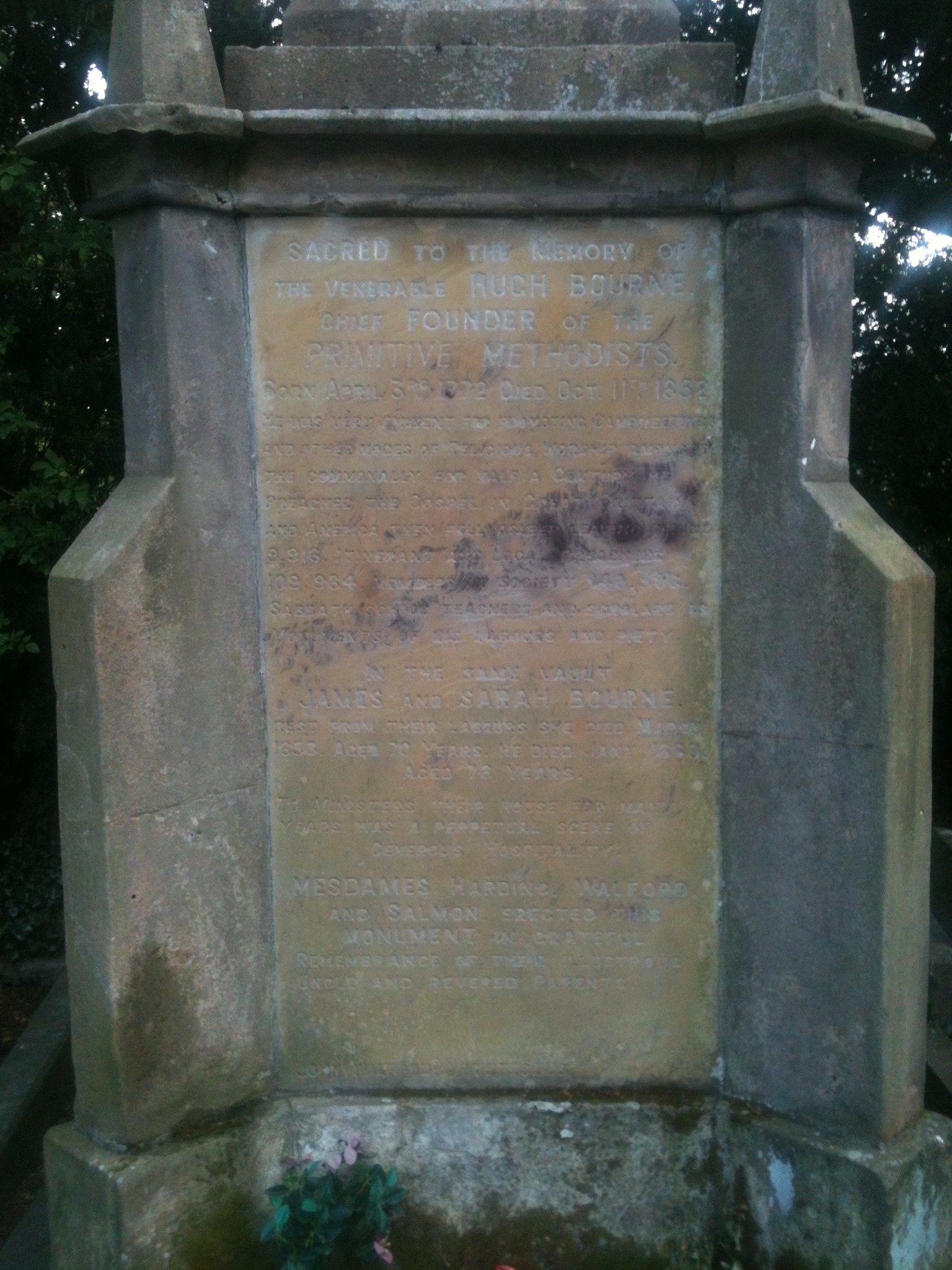 Hugh Bourne's Grave – photo 2